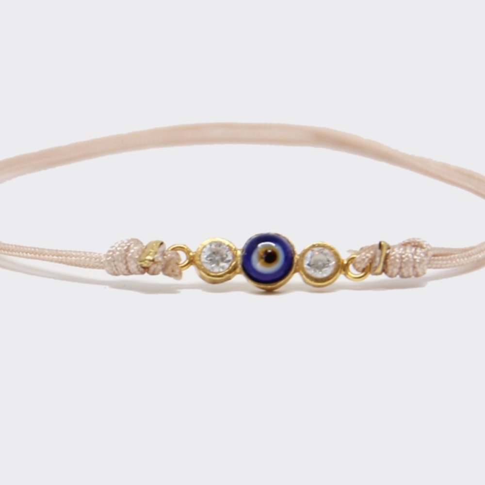 Crystal Evil Eye Necklace